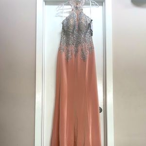 Jovani Blush Prom Gown